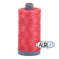 Aurifil 28wt Cotton Mako' 750m Spool - 5002 - Medium Red