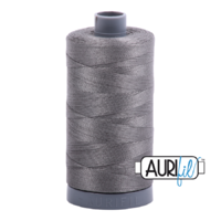Aurifil 28wt Cotton Mako' 750m Spool - 5004 - Grey Smoke