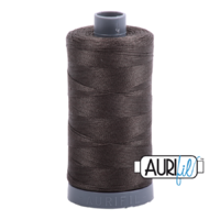 Aurifil 28wt Cotton Mako' 750m Spool - 5013 - Asphalt