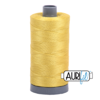 Aurifil 28wt Cotton Mako' 750m Spool - 5015 - Gold Yellow