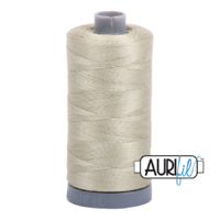 Aurifil 28wt Cotton Mako' 750m Spool - 5020 - Light Military Green