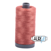 Aurifil 28wt Cotton Mako' 750m Spool - 6728 - Cinnabar