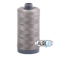 Aurifil 28wt Cotton Mako' 750m Spool - 6732 - Earl Grey