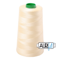 Aurifil 40wt Cotton Mako' 4700m Cone - 2110 - Light Lemon