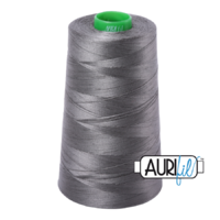 Aurifil 40wt Cotton Mako' 4700m Cone - 5004 - Grey Smoke