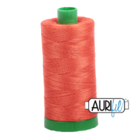 Aurifil 40wt Cotton Mako' 1000m Spool - 1154 - Dusty Orange