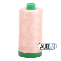 Aurifil 40wt Cotton Mako' 1000m Spool - 2205 - Apricot