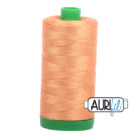 Aurifil 40wt Cotton Mako' 1000m Spool - 2210 - Caramel