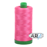Aurifil 40wt Cotton Mako' 1000m Spool - 2530 - Blossom Pink