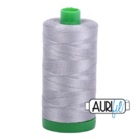Aurifil 40wt Cotton Mako' 1000m Spool - 2606 - Mist