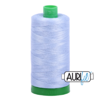Aurifil 40wt Cotton Mako' 1000m Spool - 2770 - Very Light Delft