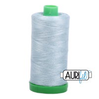Aurifil 40wt Cotton Mako' 1000m Spool - 2847 - Bright Grey Blue