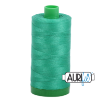 Aurifil 40wt Cotton Mako' 1000m Spool - 2865 - Emerald