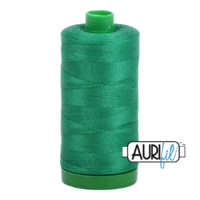 Aurifil 40wt Cotton Mako' 1000m Spool - 2870 - Green