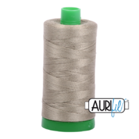 Aurifil 40wt Cotton Mako' 1000m Spool - 2900 - Light Kakhy Green