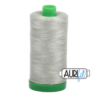 Aurifil 40wt Cotton Mako' 1000m Spool - 2902 - Light Laurel Green