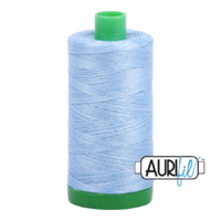 Aurifil 40wt Cotton Mako' 1000m Spool - 3770 - Stone Washed Denim