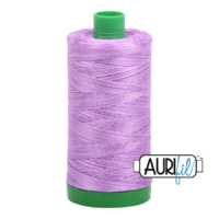 Aurifil 40wt Cotton Mako' 1000m Spool - 3840 - French Lilac
