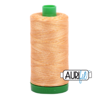 Aurifil 40wt Cotton Mako' 1000m Spool - 4150 - Creme Brule
