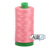Aurifil 40wt Cotton Mako' 1000m Spool - 4250 - Flamingo