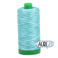 Aurifil 40wt Cotton Mako' 1000m Spool - 4654 - Turquoise Foam