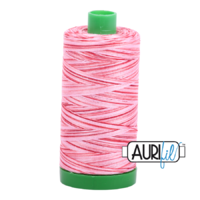 Aurifil 40wt Cotton Mako' 1000m Spool - 4668 - Strawberry Parfait