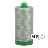 Aurifil 40wt Cotton Mako' 1000m Spool - 5019 - Military Green