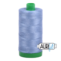 Aurifil 40wt Cotton Mako' 1000m Spool - 6720 - Slate