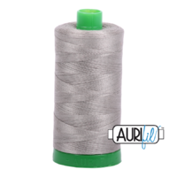 Aurifil 40wt Cotton Mako' 1000m Spool - 6732 - Earl Grey