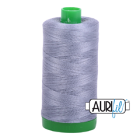 Aurifil 40wt Cotton Mako' 1000m Spool - 6734 - Swallow