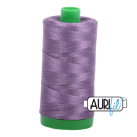 Aurifil 40wt Cotton Mako' 1000m Spool - 6735 - Plumtastic