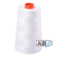Aurifil 50wt Cotton Mako' 5900m Cone - 2021 - Natural White