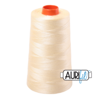 Aurifil 50wt Cotton Mako' 5900m Cone - 2110 - Light Lemon