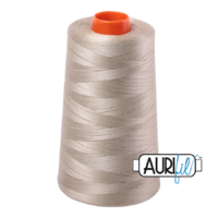Aurifil 50wt Cotton Mako' 5900m Cone - 2324 - Stone