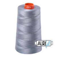 Aurifil 50wt Cotton Mako' 5900m Cone - 2610 - Light Blue Grey