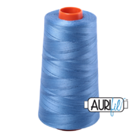 Aurifil 50wt Cotton Mako' 5900m Cone - 2725 - Light Wedgewood