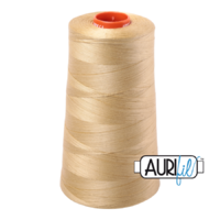 Aurifil 50wt Cotton Mako' 5900m Cone - 2915 - Very Light Brass