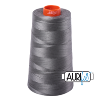 Aurifil 50wt Cotton Mako' 5900m Cone - 5004 - Grey Smoke