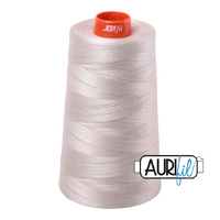 Aurifil 50wt Cotton Mako' 5900m Cone - 6711 - Pewter