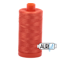 Aurifil 50wt Cotton Mako' 1300m Spool - 1154 - Dusty Orange