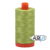 Aurifil 50wt Cotton Mako' 1300m Spool - 1231 - Spring Green