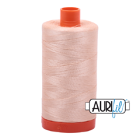 Aurifil 50wt Cotton Mako' 1300m Spool - 2205 - Apricot