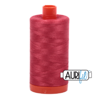 Aurifil 50wt Cotton Mako' 1300m Spool - 2230 - Red Peony