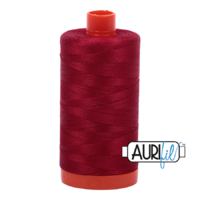 Aurifil 50wt Cotton Mako' 1300m Spool - 2260 - Red Wine