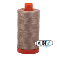 Aurifil 50wt Cotton Mako' 1300m Spool - 2325 - Linen