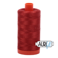 Aurifil 50wt Cotton Mako' 1300m Spool - 2395 - Pumpkin Spice