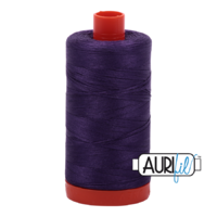 Aurifil 50wt Cotton Mako' 1300m Spool - 2582 - Dark Violet