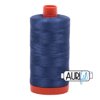 Aurifil 50wt Cotton Mako' 1300m Spool - 2775 - Steel Blue