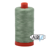 Aurifil 50wt Cotton Mako' 1300m Spool - 2840 - Loden Green