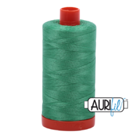Aurifil 50wt Cotton Mako' 1300m Spool - 2860 - Light Emerald